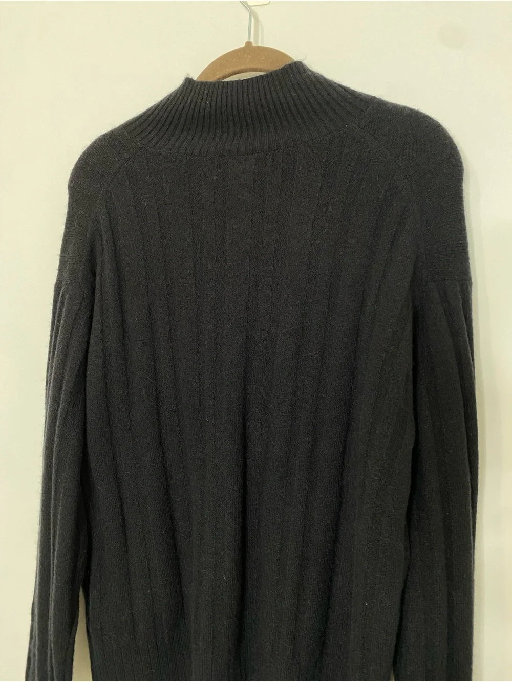 J.Crew Wool Ribbed Super Soft Mock-neck Sweater
